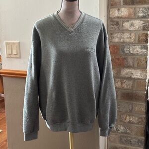 Ping Charcoal V-Neck  Men's Golf Sweater